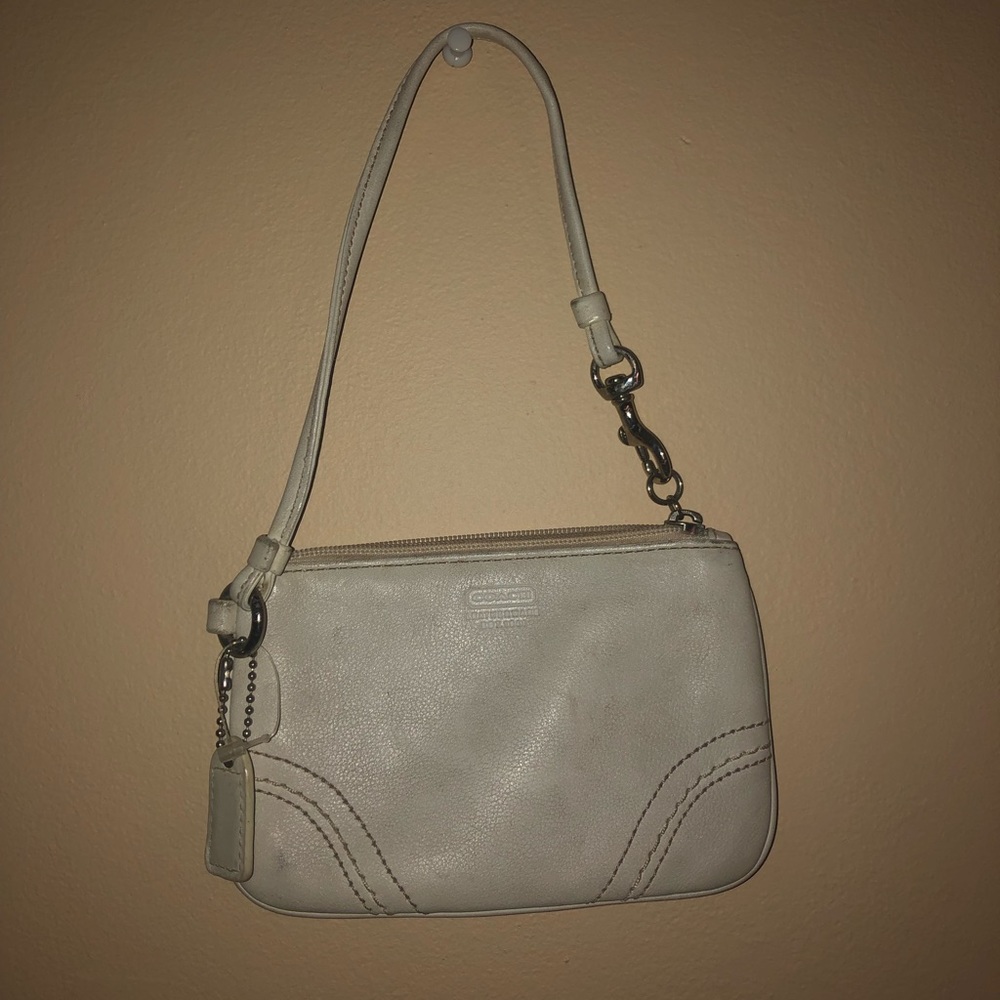 White Coach Wristlet